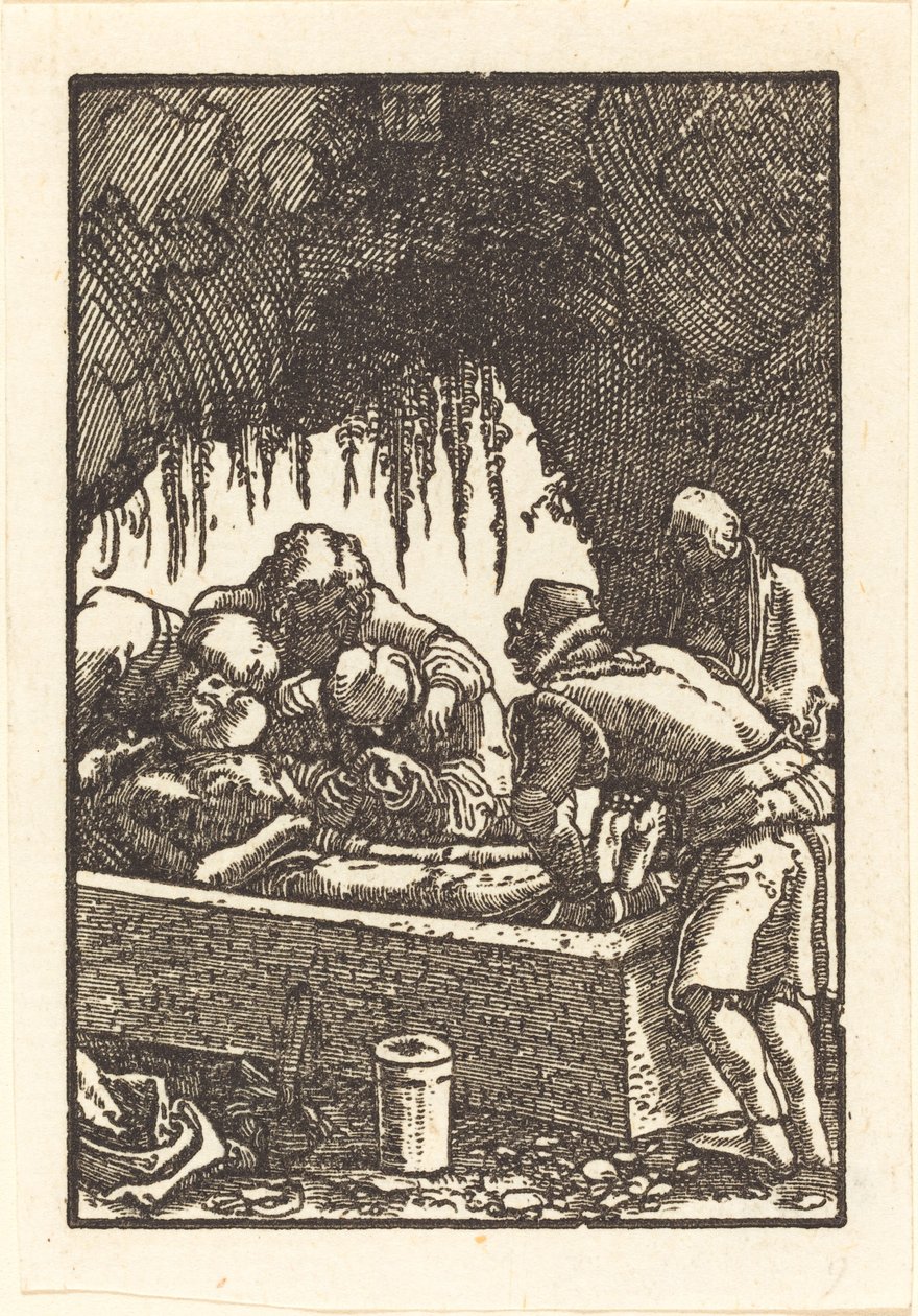 The Entombment by Albrecht Altdorfer