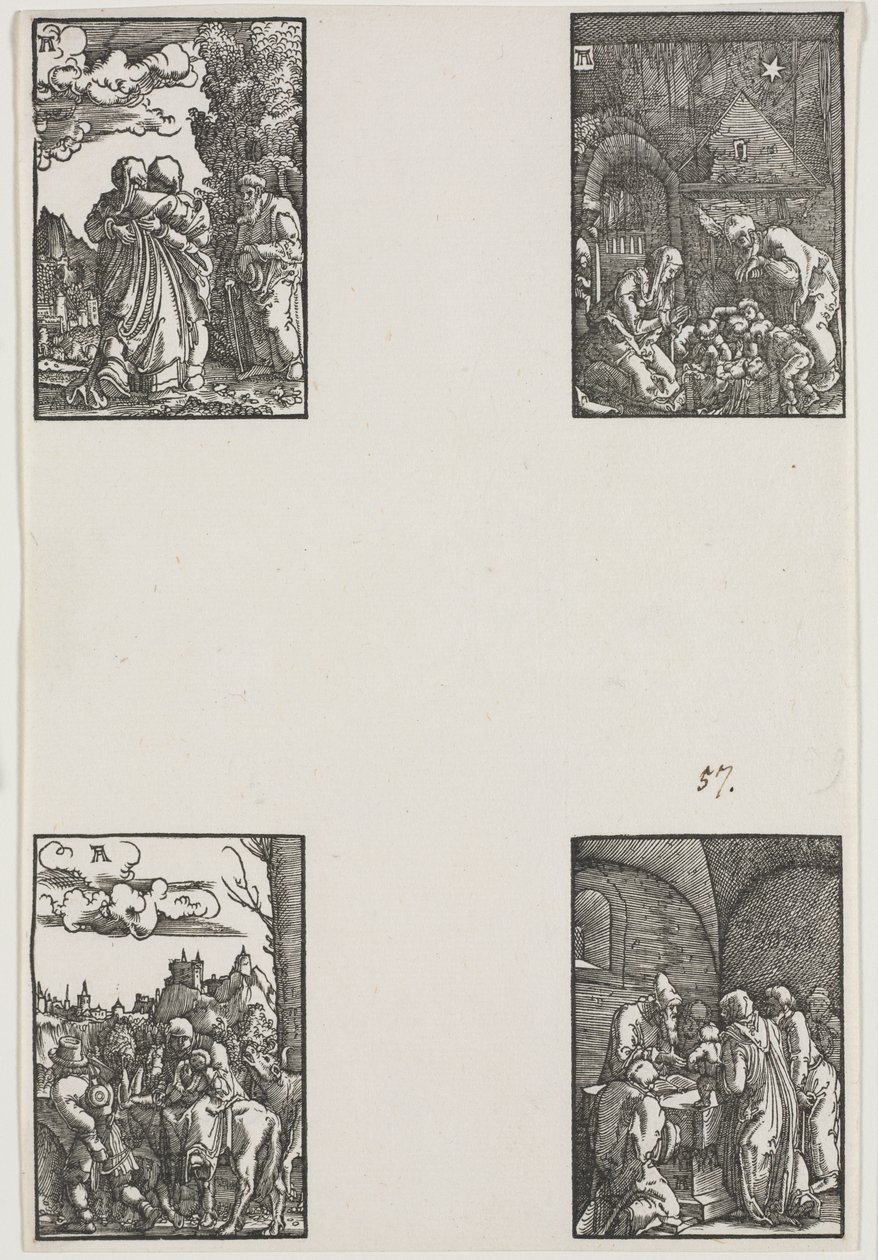 The Fall and Redemption of Man by Albrecht Altdorfer