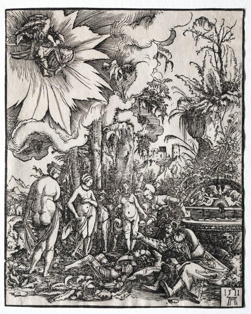 The Judgment of Paris, 1511 by Albrecht Altdorfer