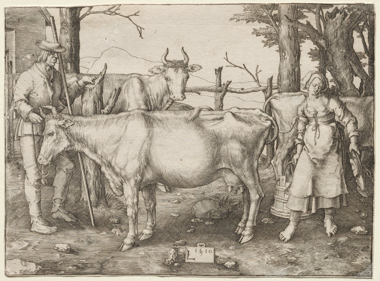 The Milkmaid by Albrecht Altdorfer