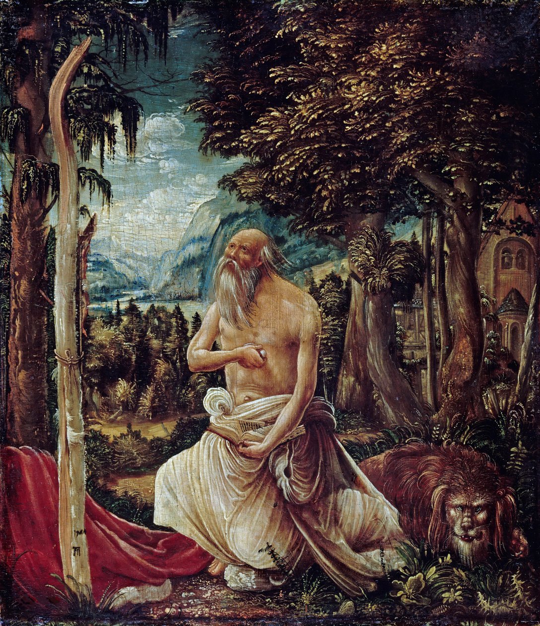 The Repentant Saint Jerome by Albrecht Altdorfer