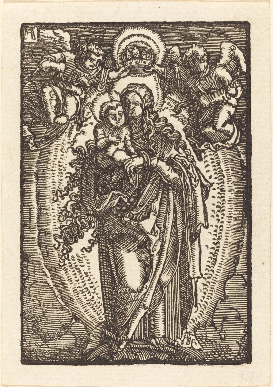 The Virgin as Queen of Heaven by Albrecht Altdorfer