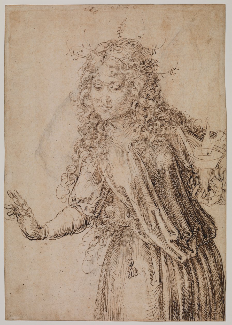 A Wise Virgin by Albrecht Dürer