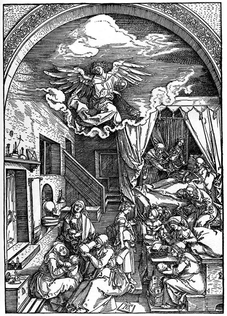 Birth of the Virgin, 1502-1505 by Albrecht Dürer