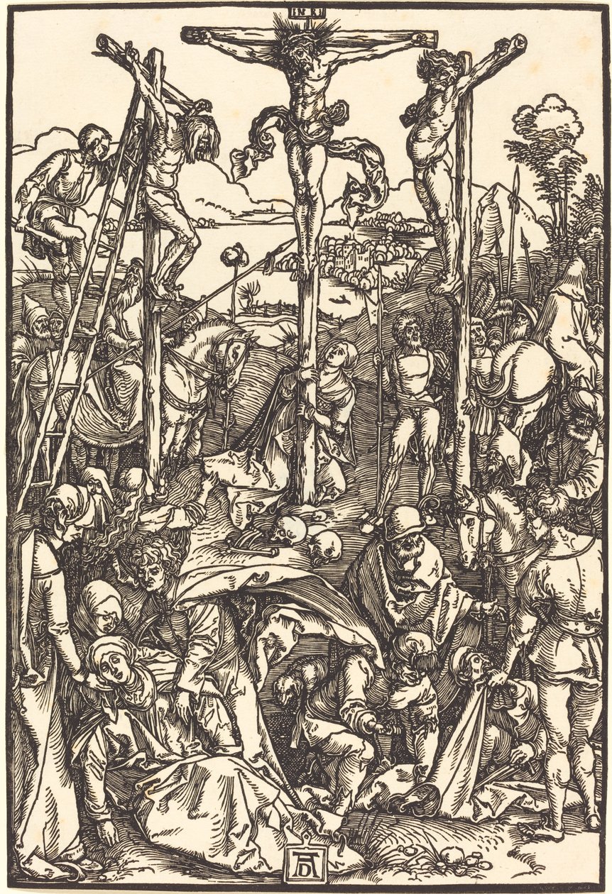 Calvary with the Three Crosses by Albrecht Dürer