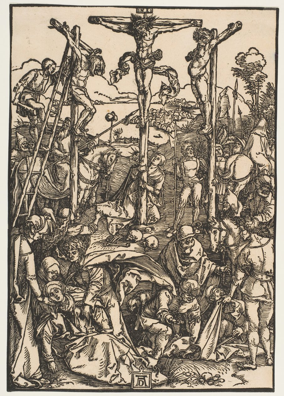 Calvary with the Three Crosses by Albrecht Dürer
