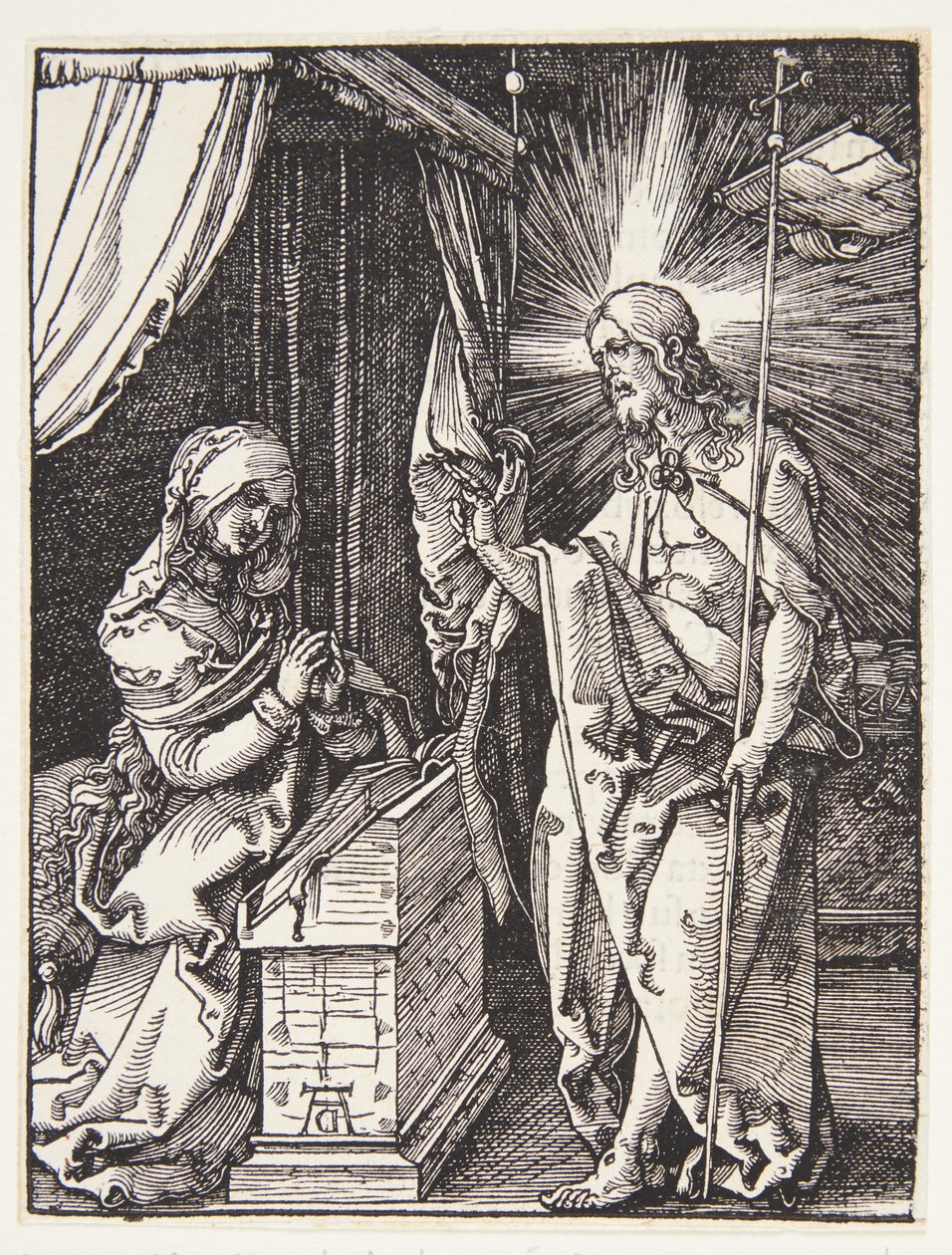 Christ Appearing to His Mother by Albrecht Dürer