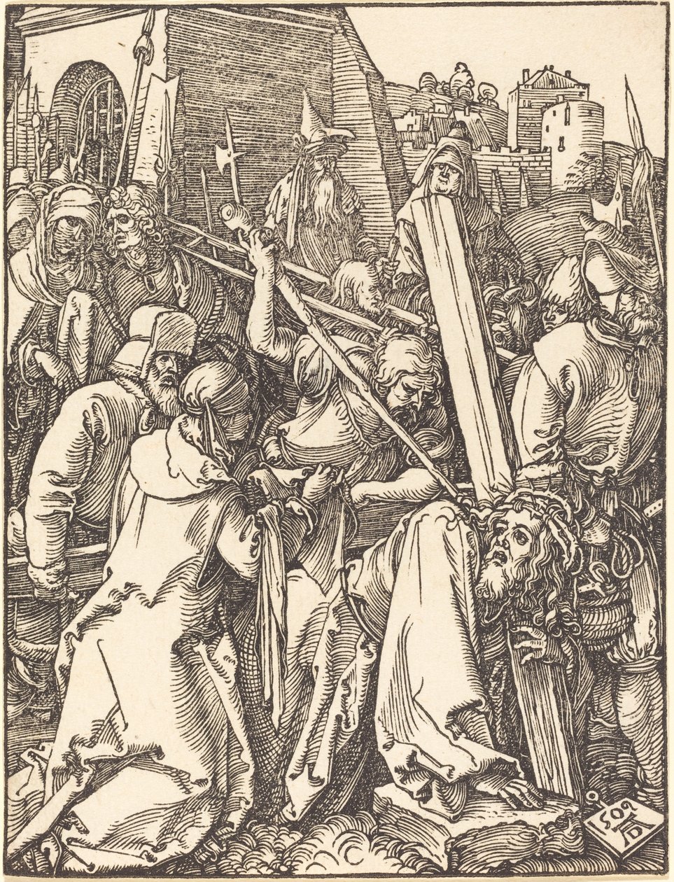 Christ Carrying the Cross by Albrecht Dürer