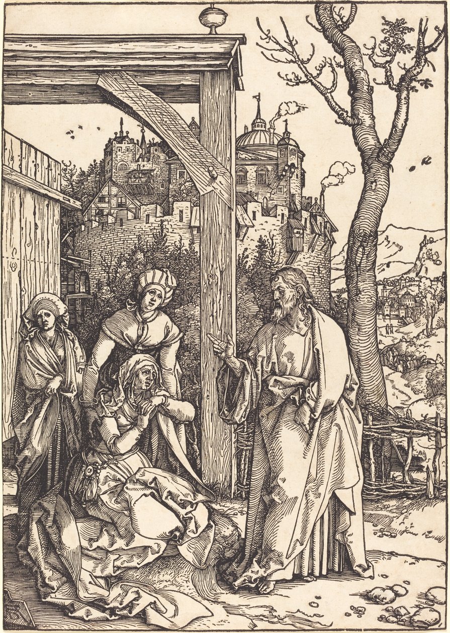 Christ Taking Leave from His Mother by Albrecht Dürer