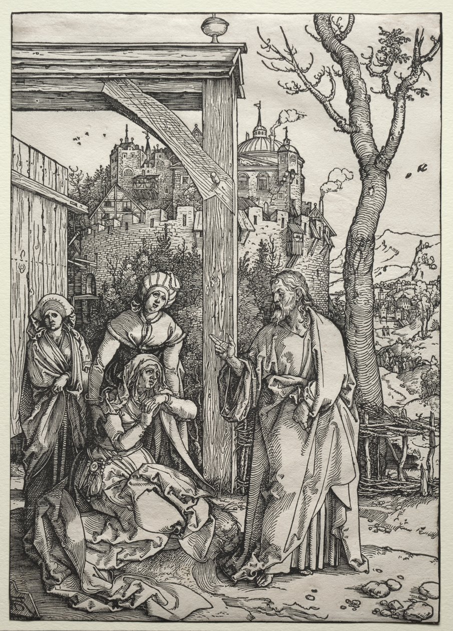 Christ Taking Leave of His Mother by Albrecht Dürer
