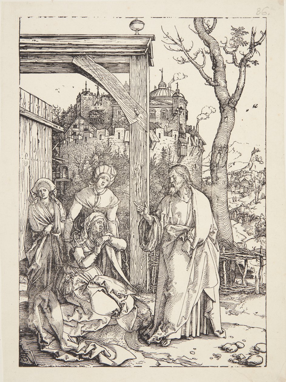 Christ Taking Leave of His Mother by Albrecht Dürer