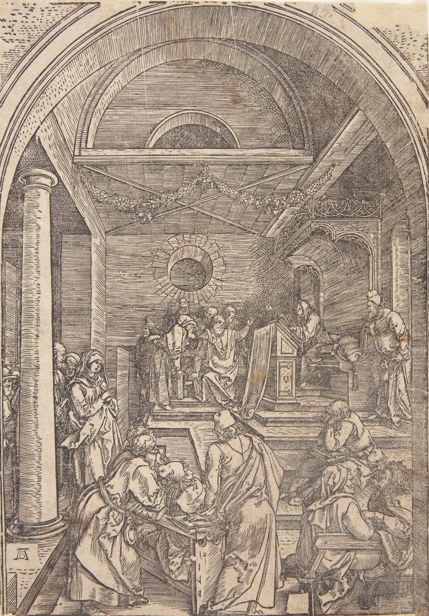 Christ Among the Doctors by Albrecht Dürer