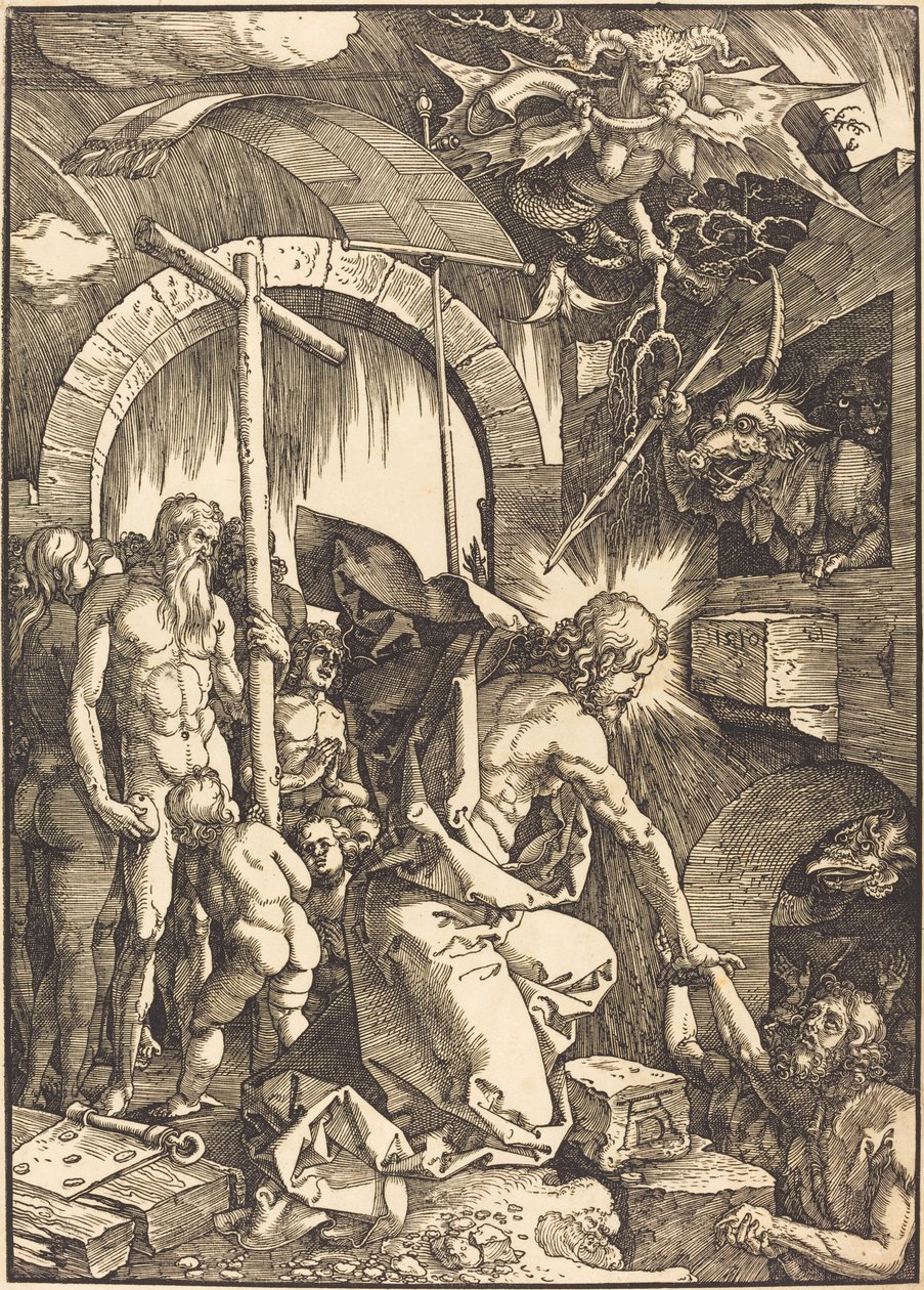 Christ in Limbo by Albrecht Dürer
