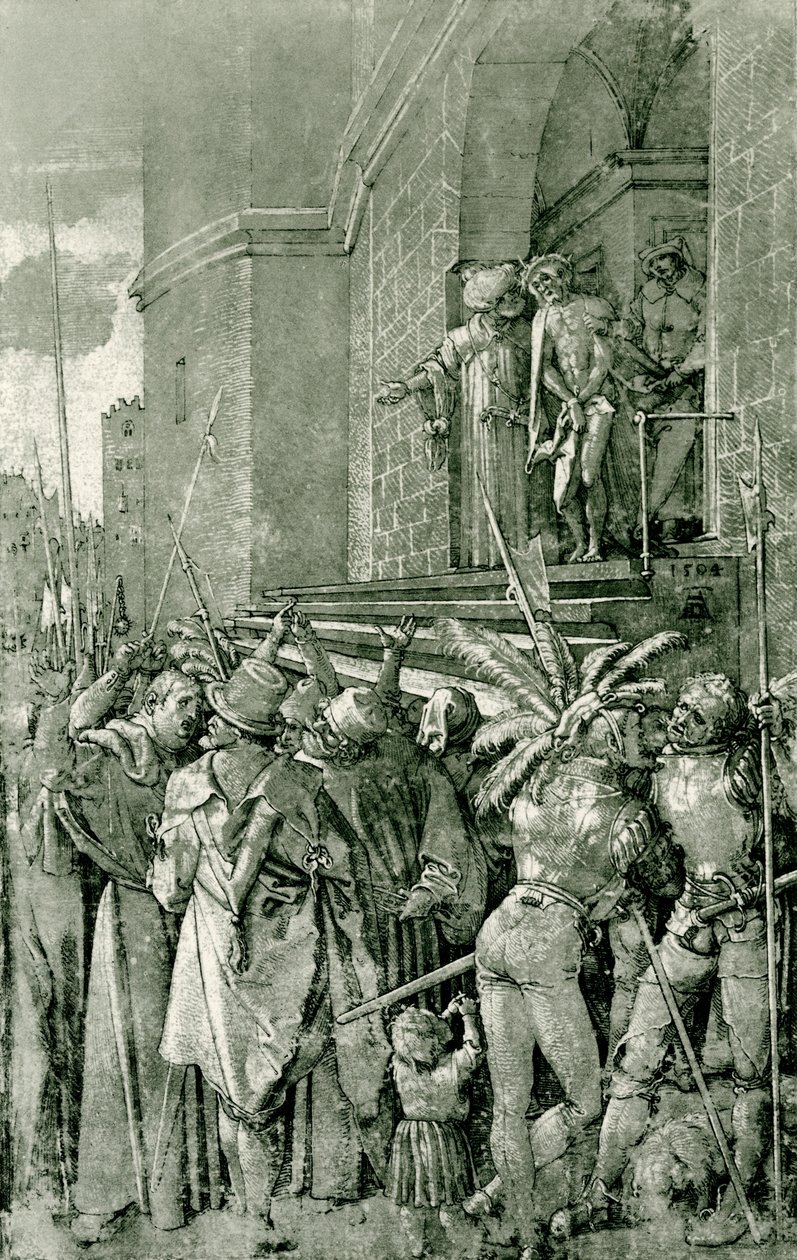 Christ is Shown to the People by Albrecht Dürer