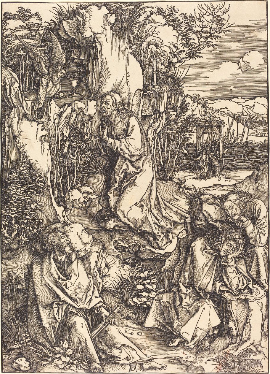 Christ on the Mount of Olives by Albrecht Dürer