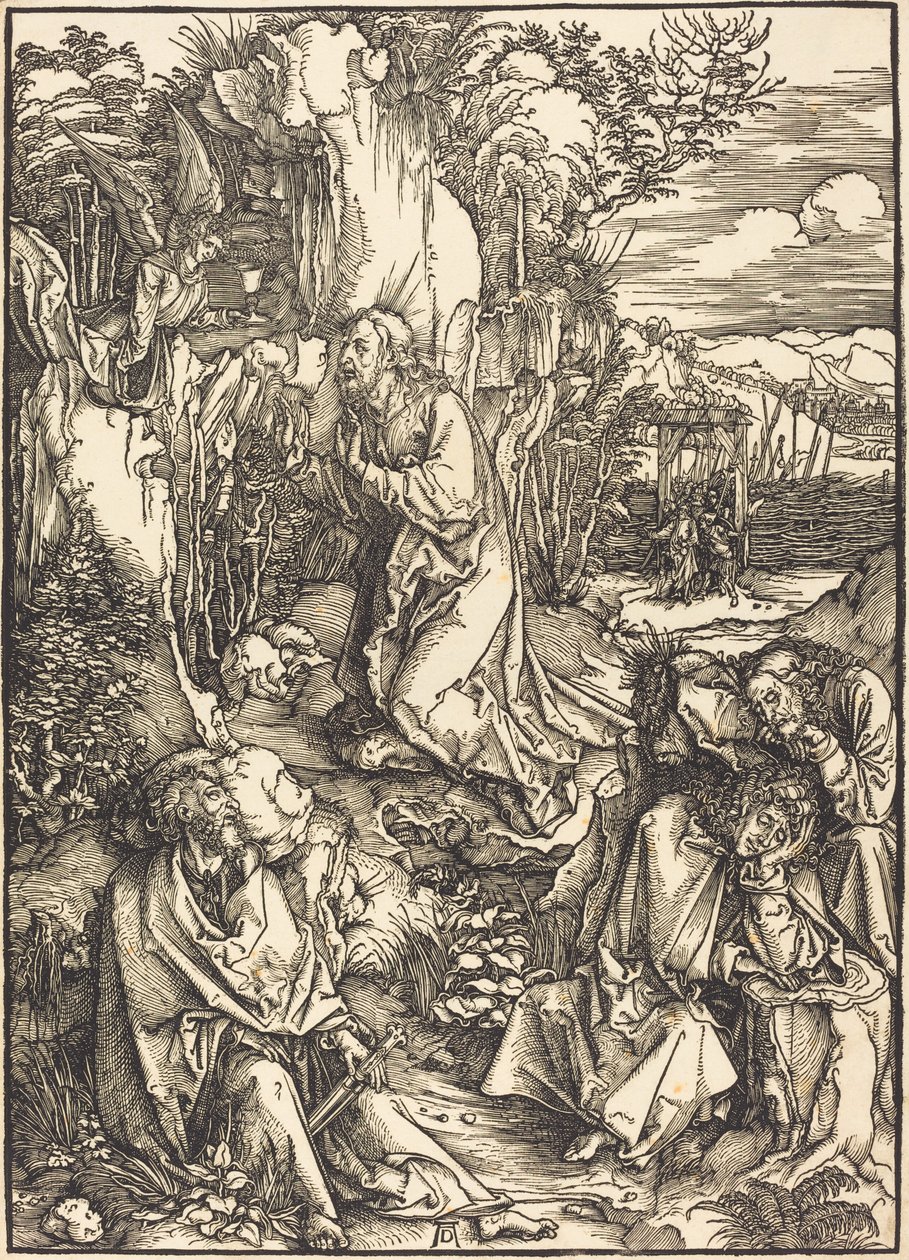 Christ on the Mount of Olives by Albrecht Dürer