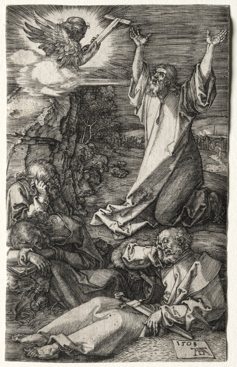 Christ on the Mount of Olives by Albrecht Dürer