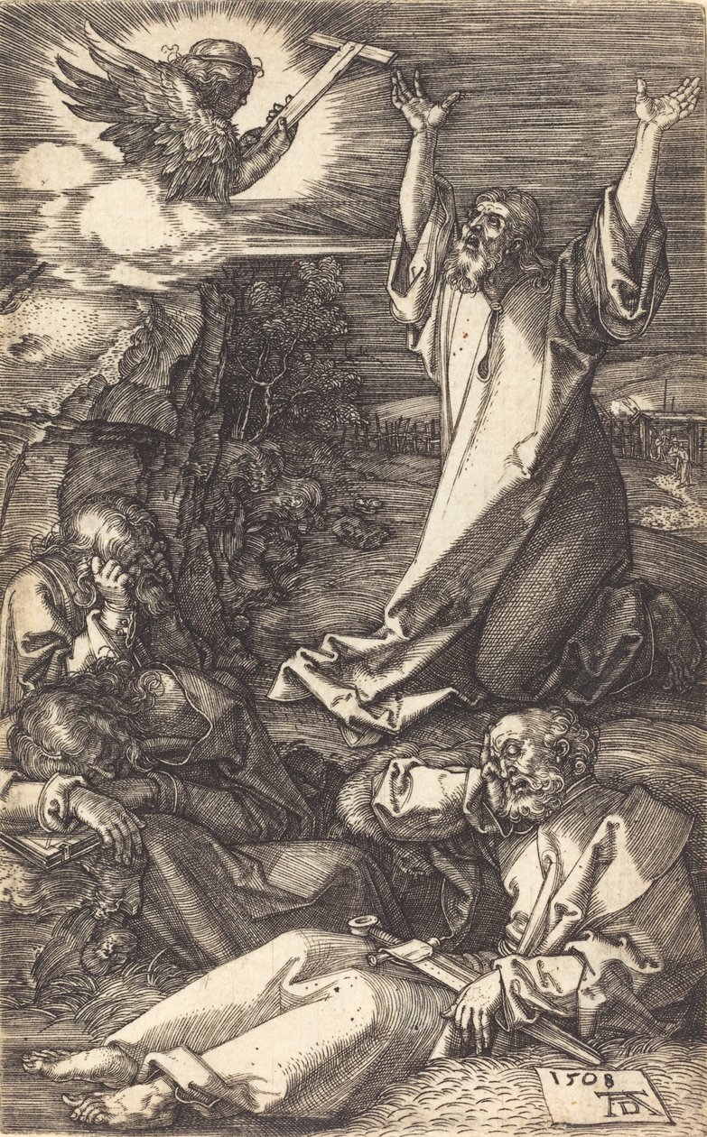 Christ on the Mount of Olives by Albrecht Dürer