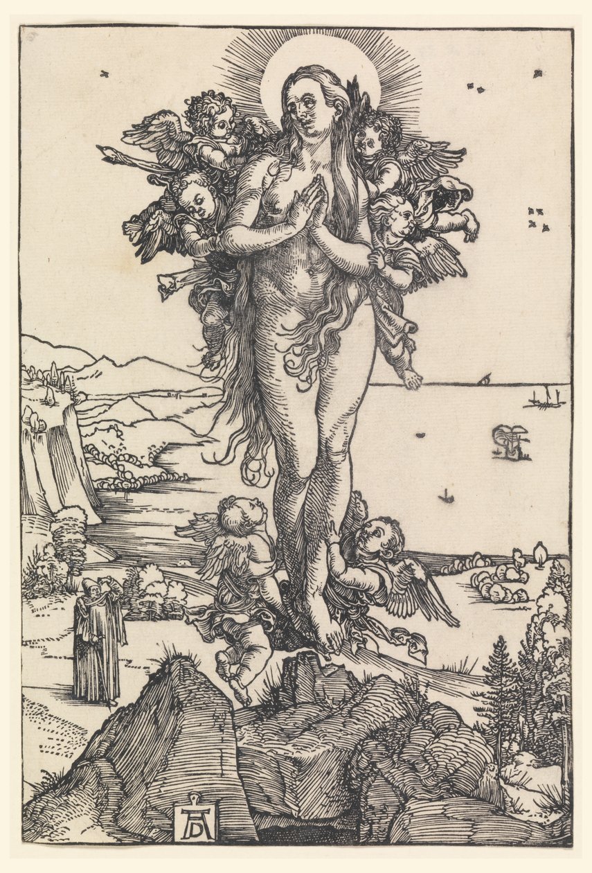 Elevation of Saint Mary Magdalen by Albrecht Dürer