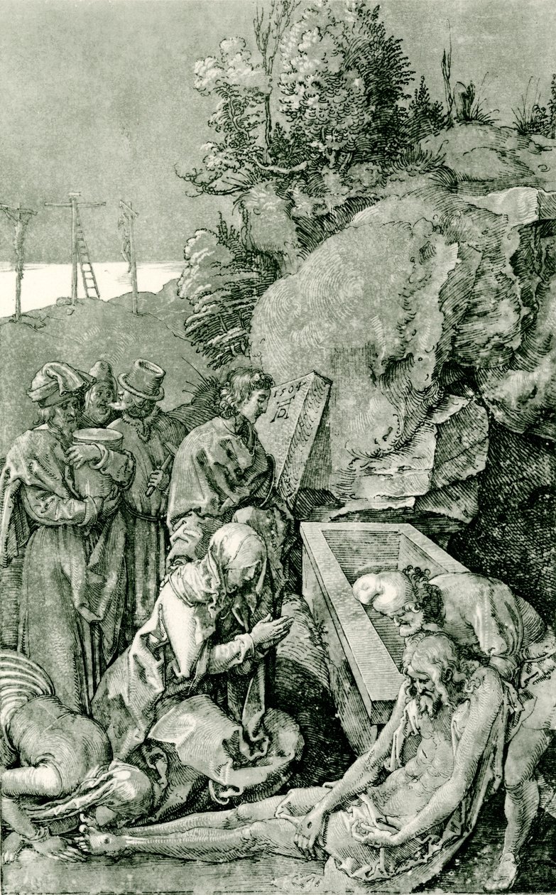 Entombment of Christ by Albrecht Dürer