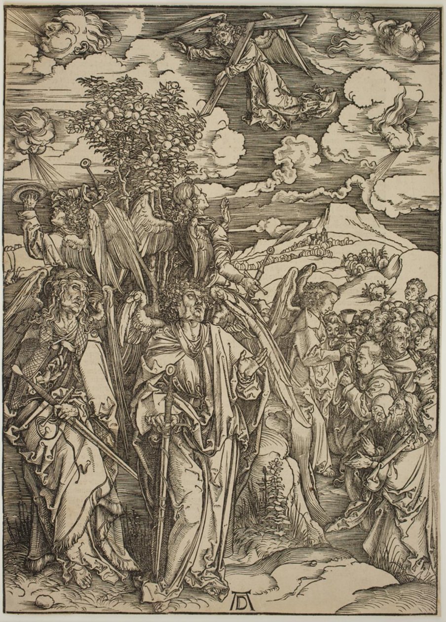 Four Angels Staying the Winds by Albrecht Dürer