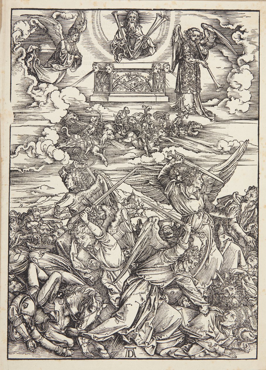 Four Avenging Angels of Euphrates by Albrecht Dürer