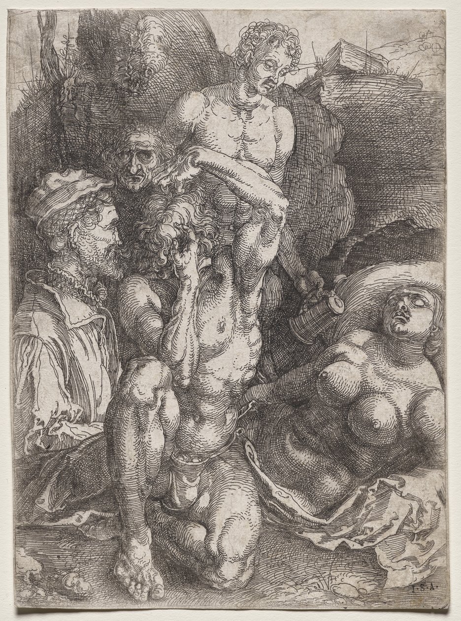 Group of Five Figures by Albrecht Dürer