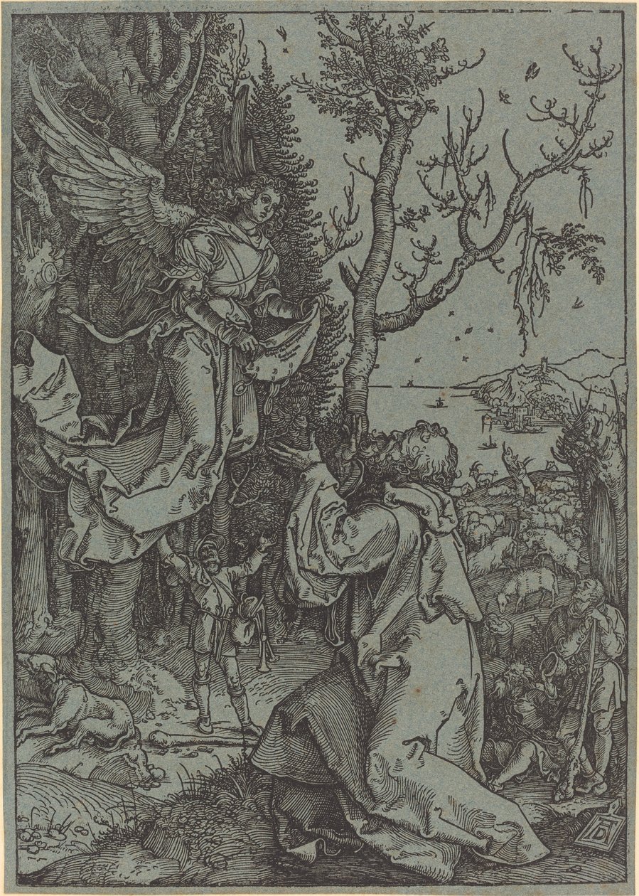 Joachim and the Angel by Albrecht Dürer