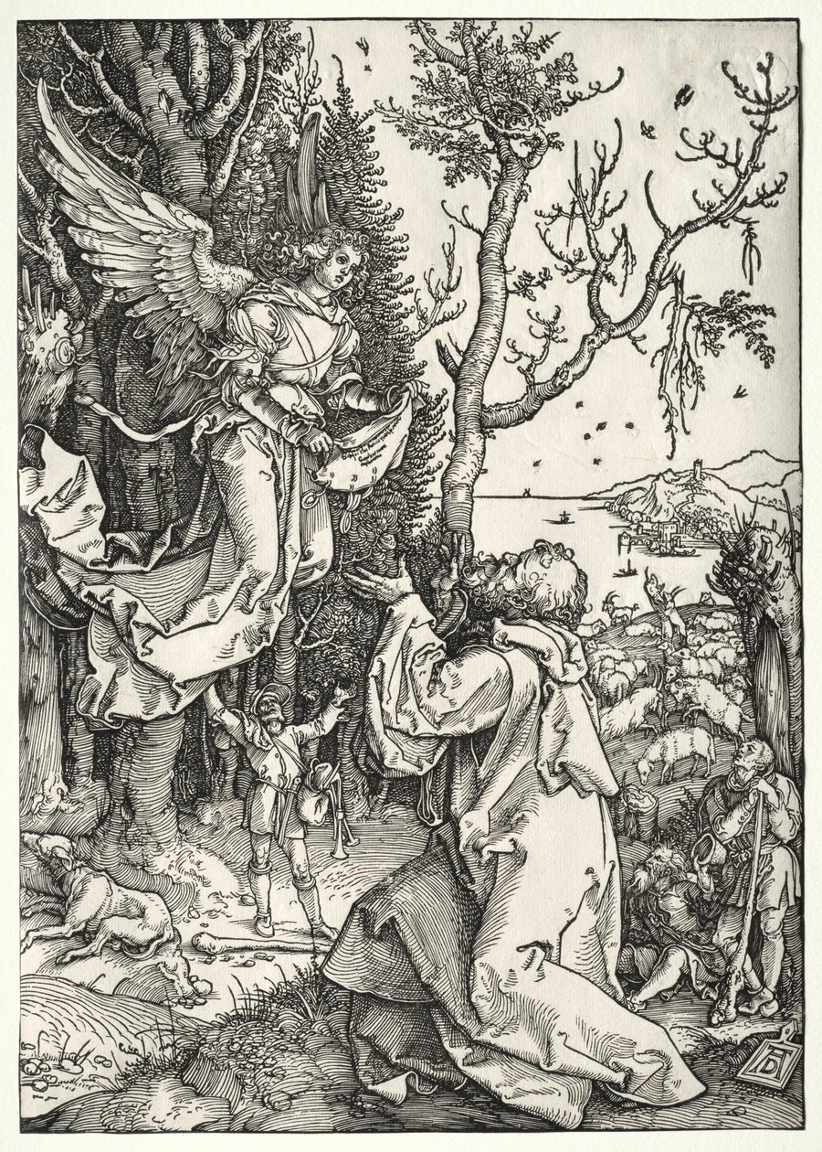Joachim and the Angel by Albrecht Dürer