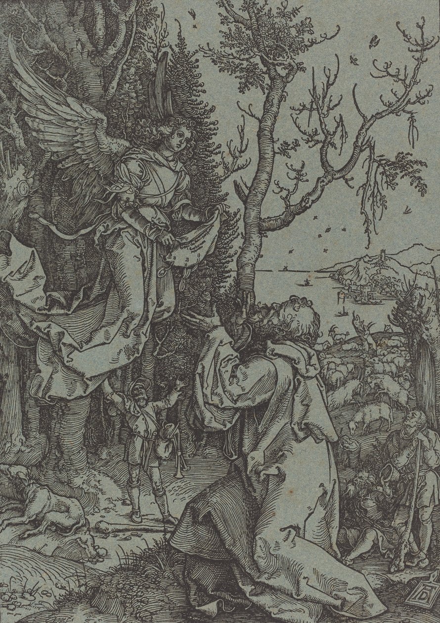 Joachim and the Angel by Albrecht Dürer