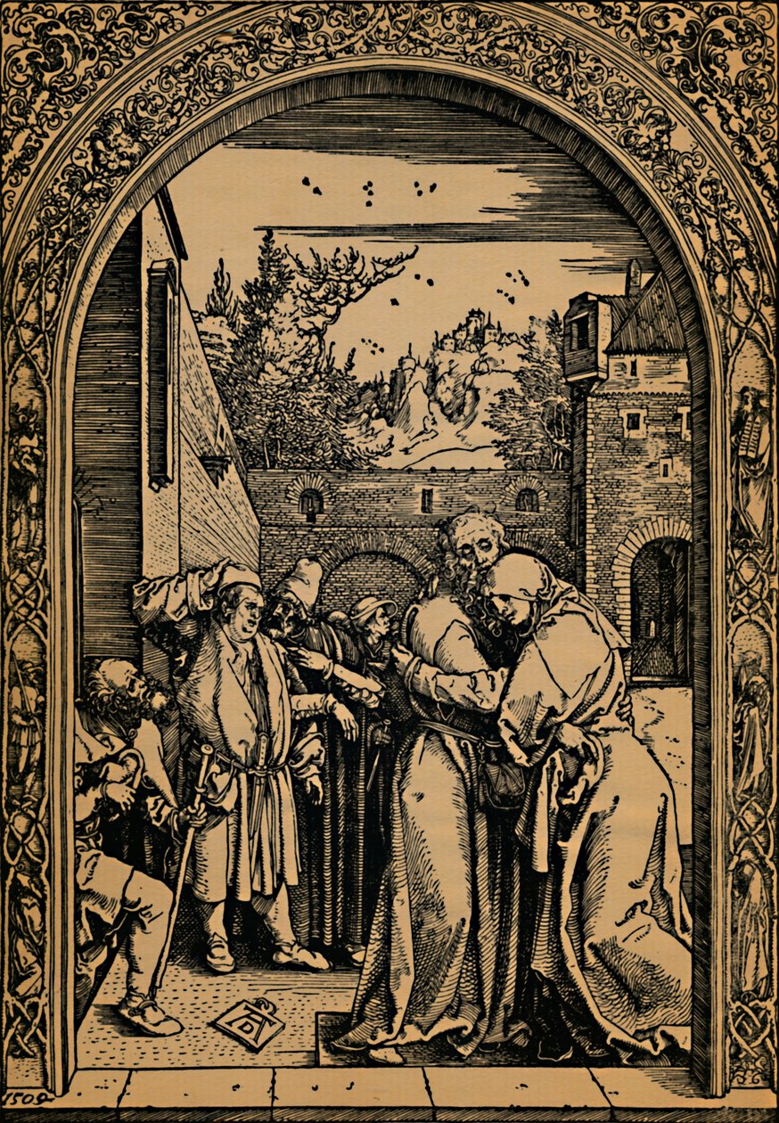 Joachim and Anna by Albrecht Dürer