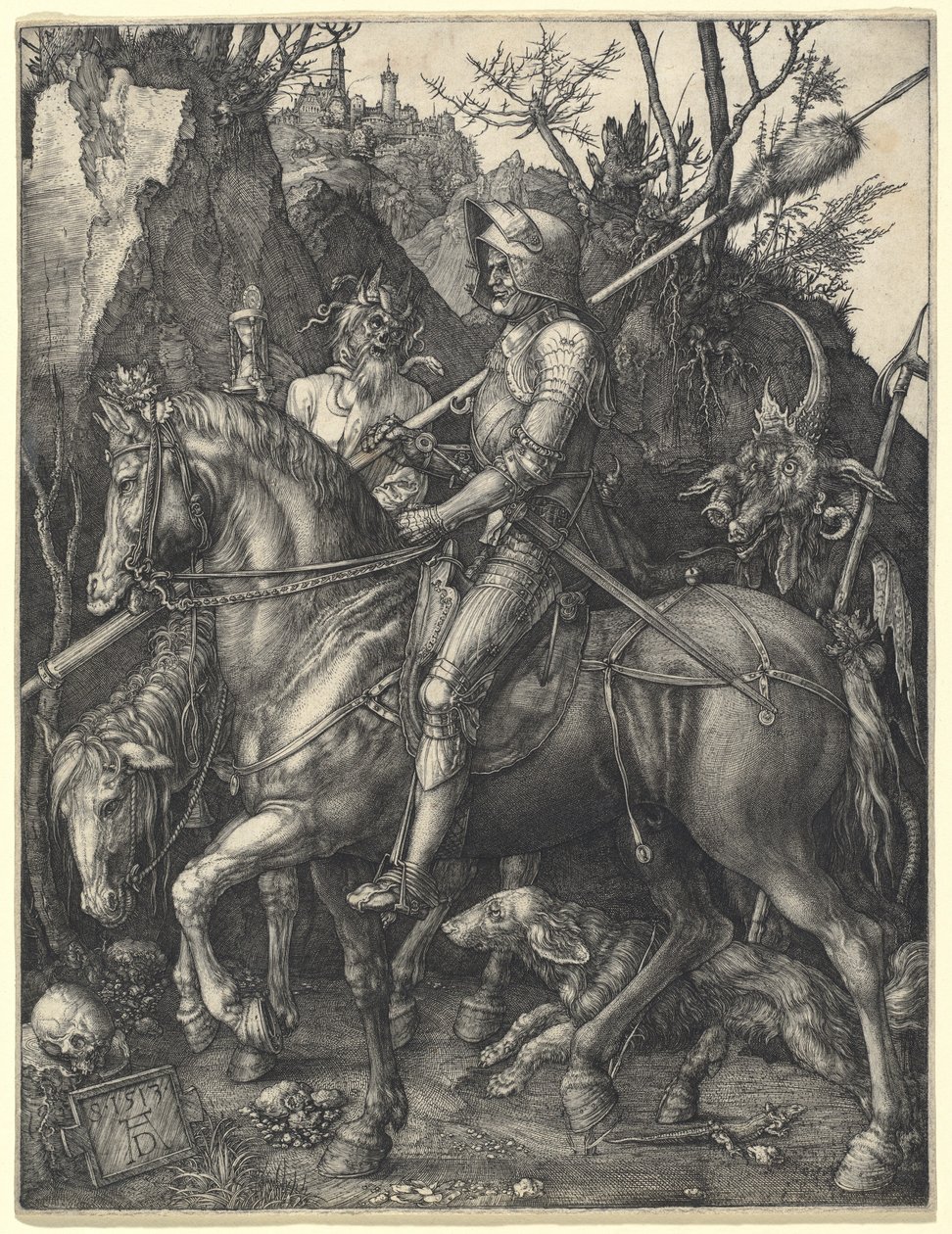 Knight, Death and Devil by Albrecht Dürer