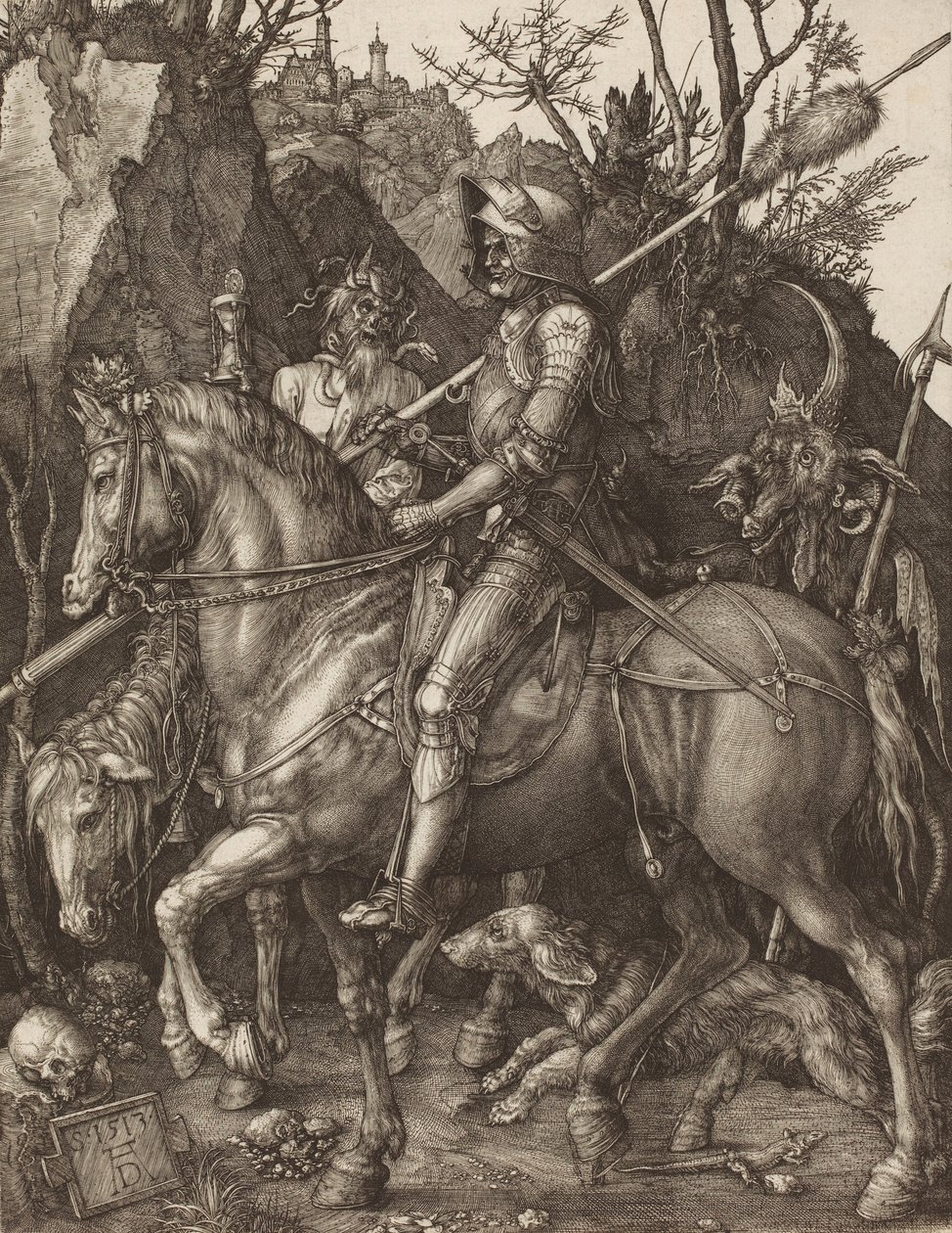 Knight, Death and Devil by Albrecht Dürer