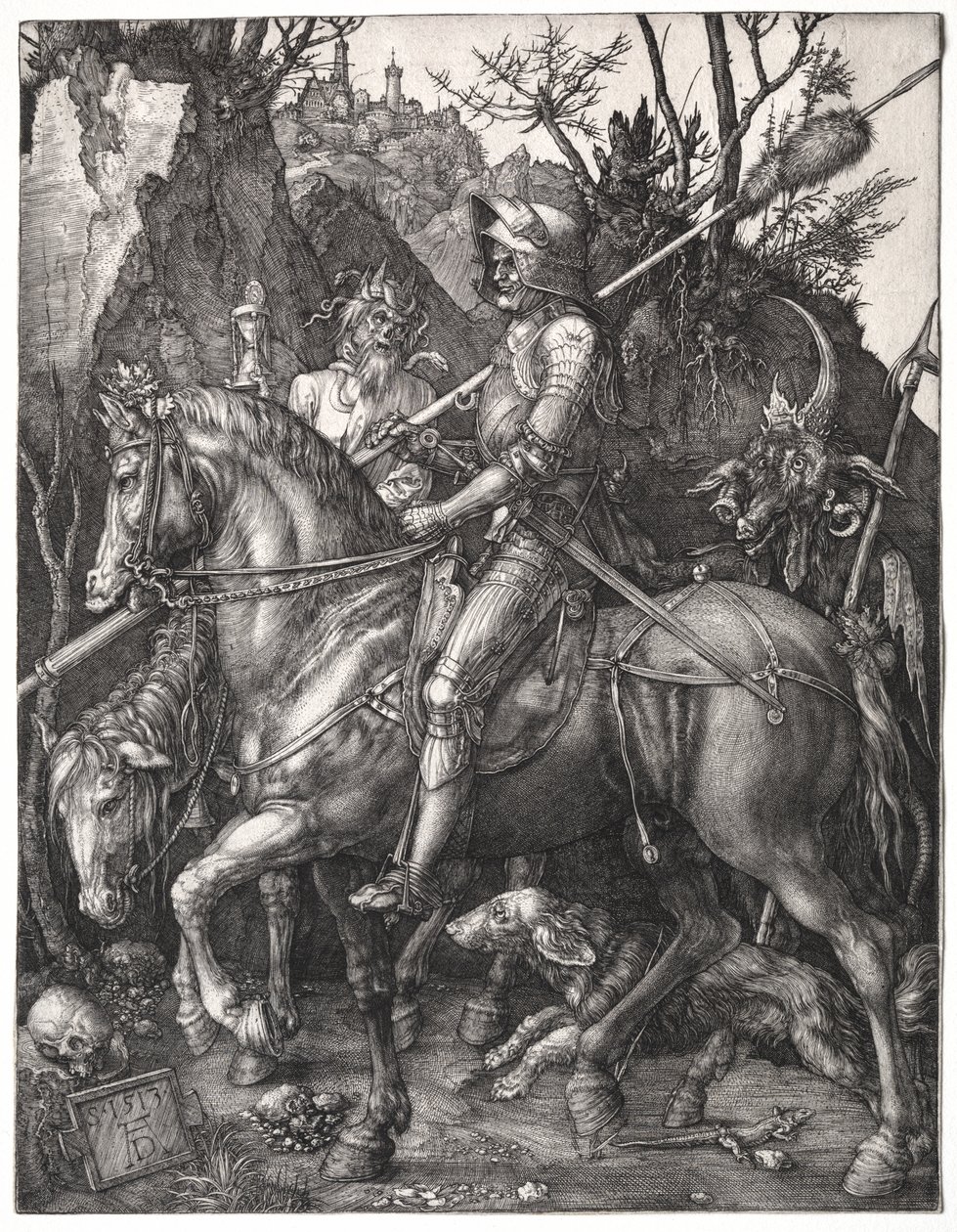 Knight, Death, and the Devil by Albrecht Dürer