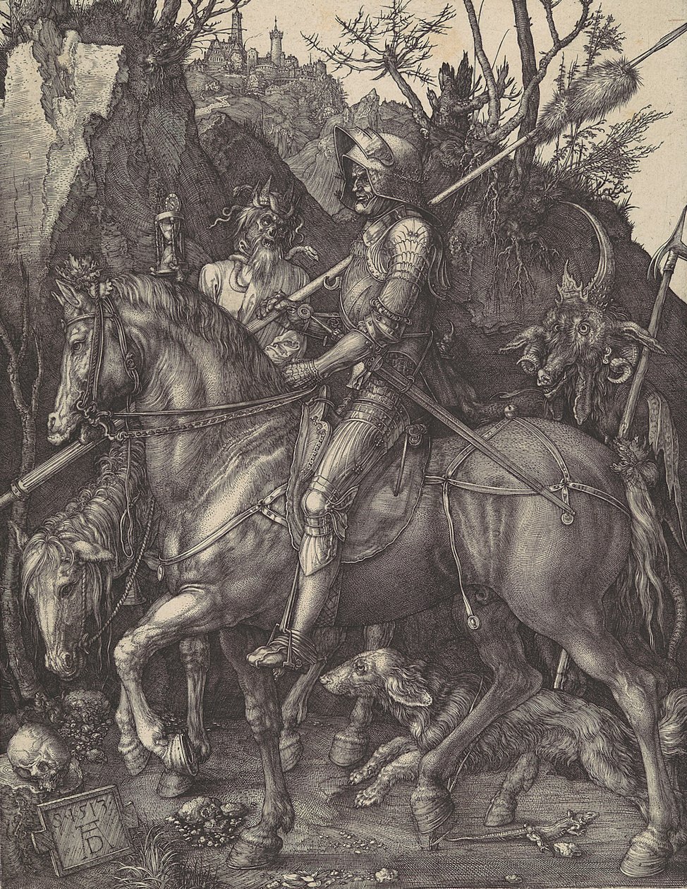 Knight, Death, and the Devil by Albrecht Dürer