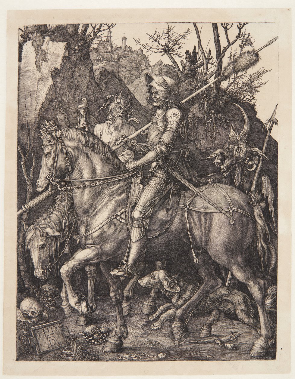 Knight, Death and Devil by Albrecht Dürer