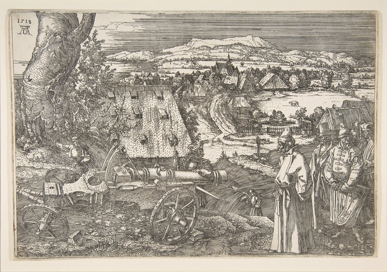 Landscape with a Cannon by Albrecht Dürer