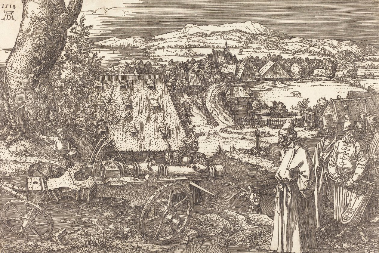 Landscape with the Cannon by Albrecht Dürer