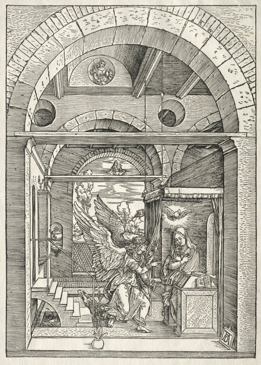 Life of the Virgin: The Annunciation by Albrecht Dürer