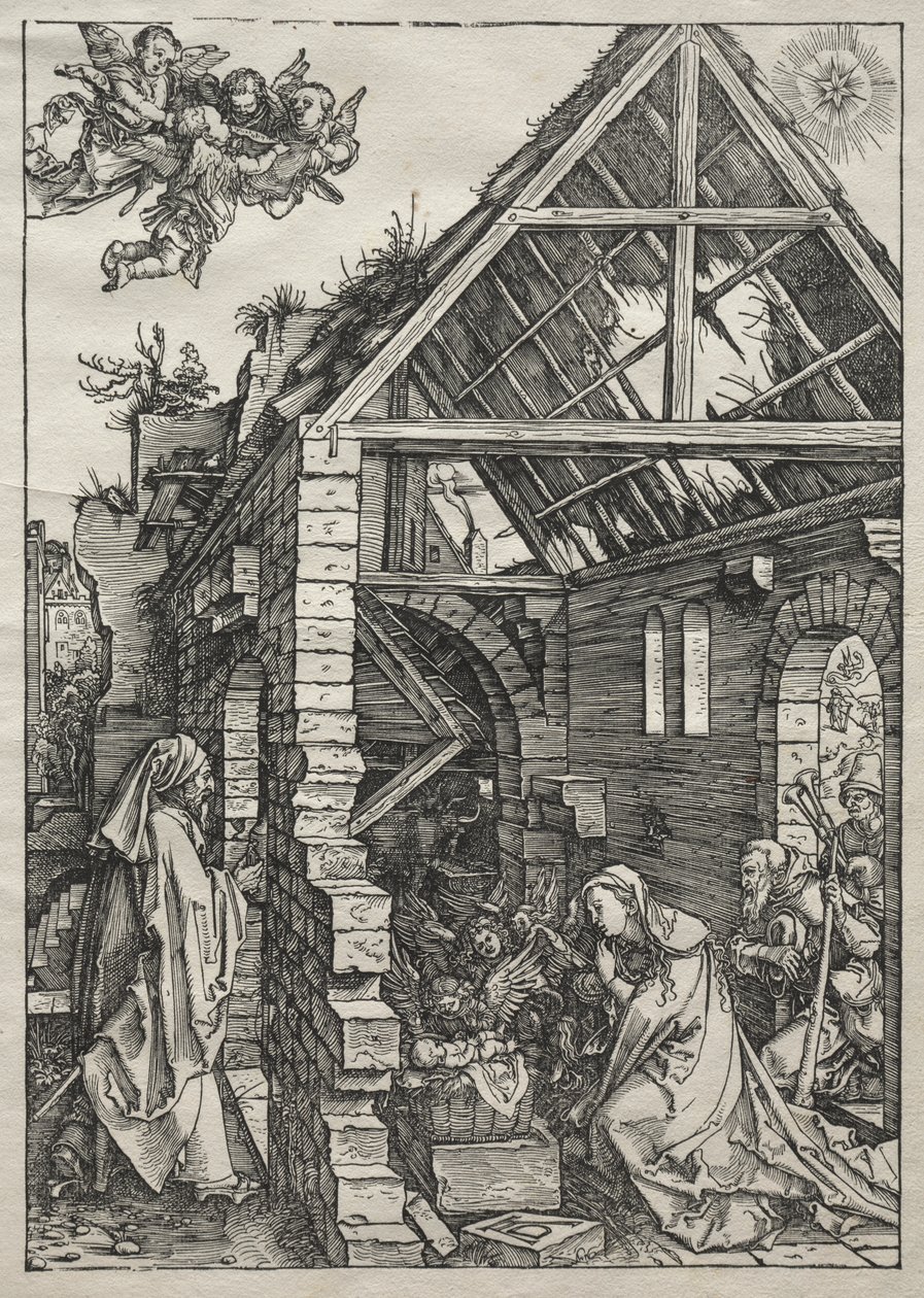 Life of the Virgin: The Nativity by Albrecht Dürer