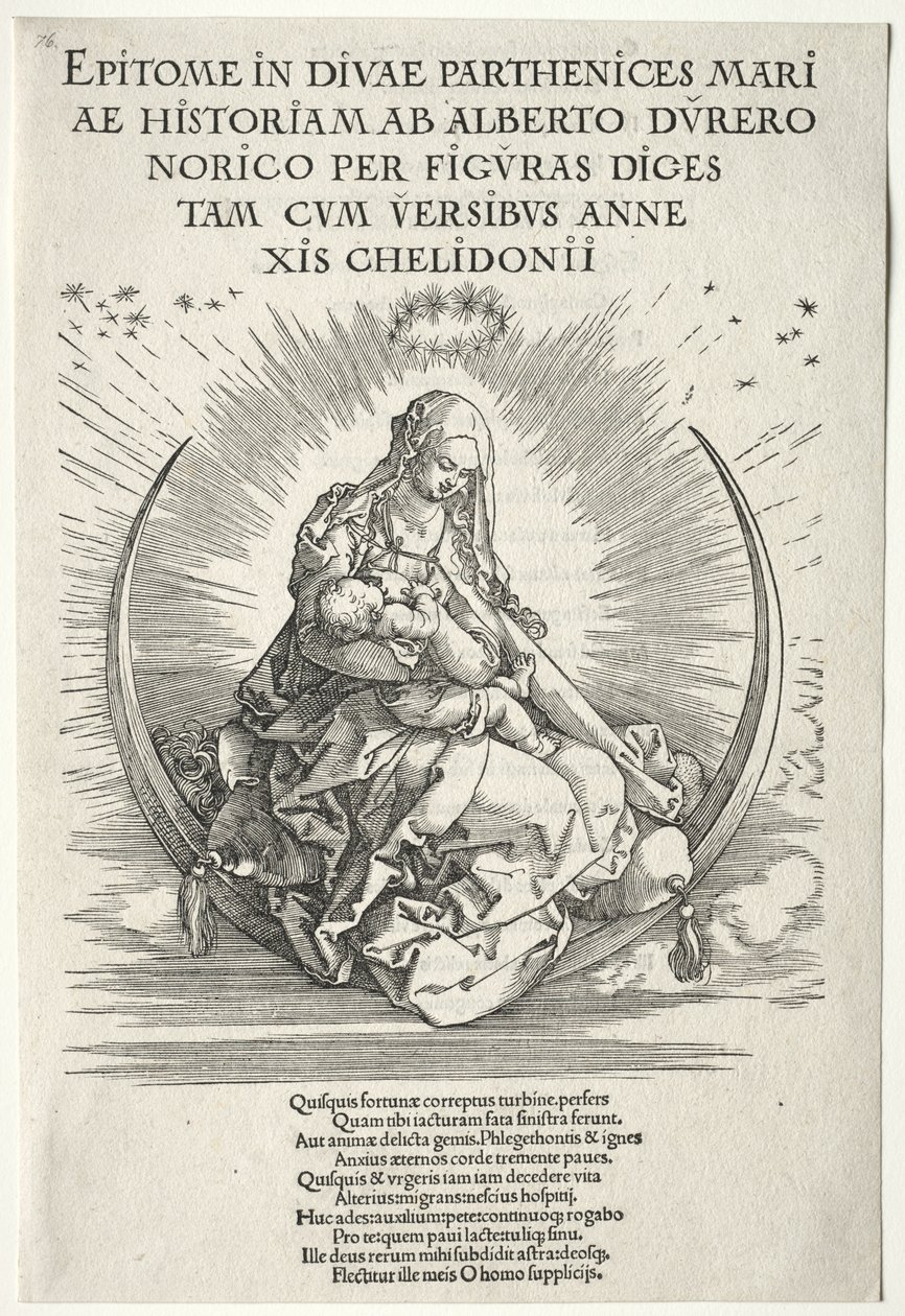 Life of the Virgin: Title Page by Albrecht Dürer
