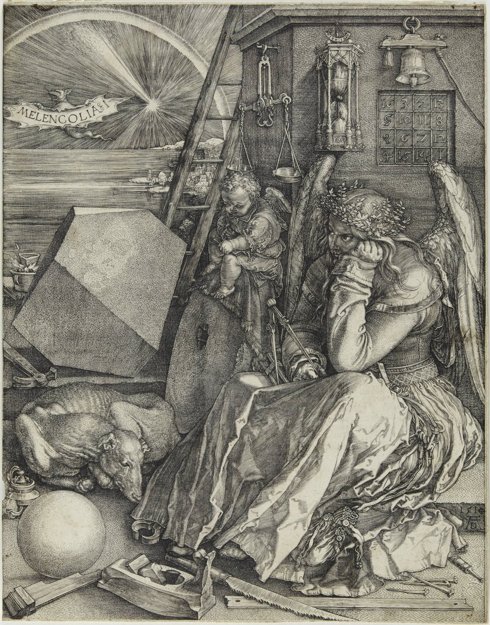 Melencolia I, 1514 by Albrecht Dürer