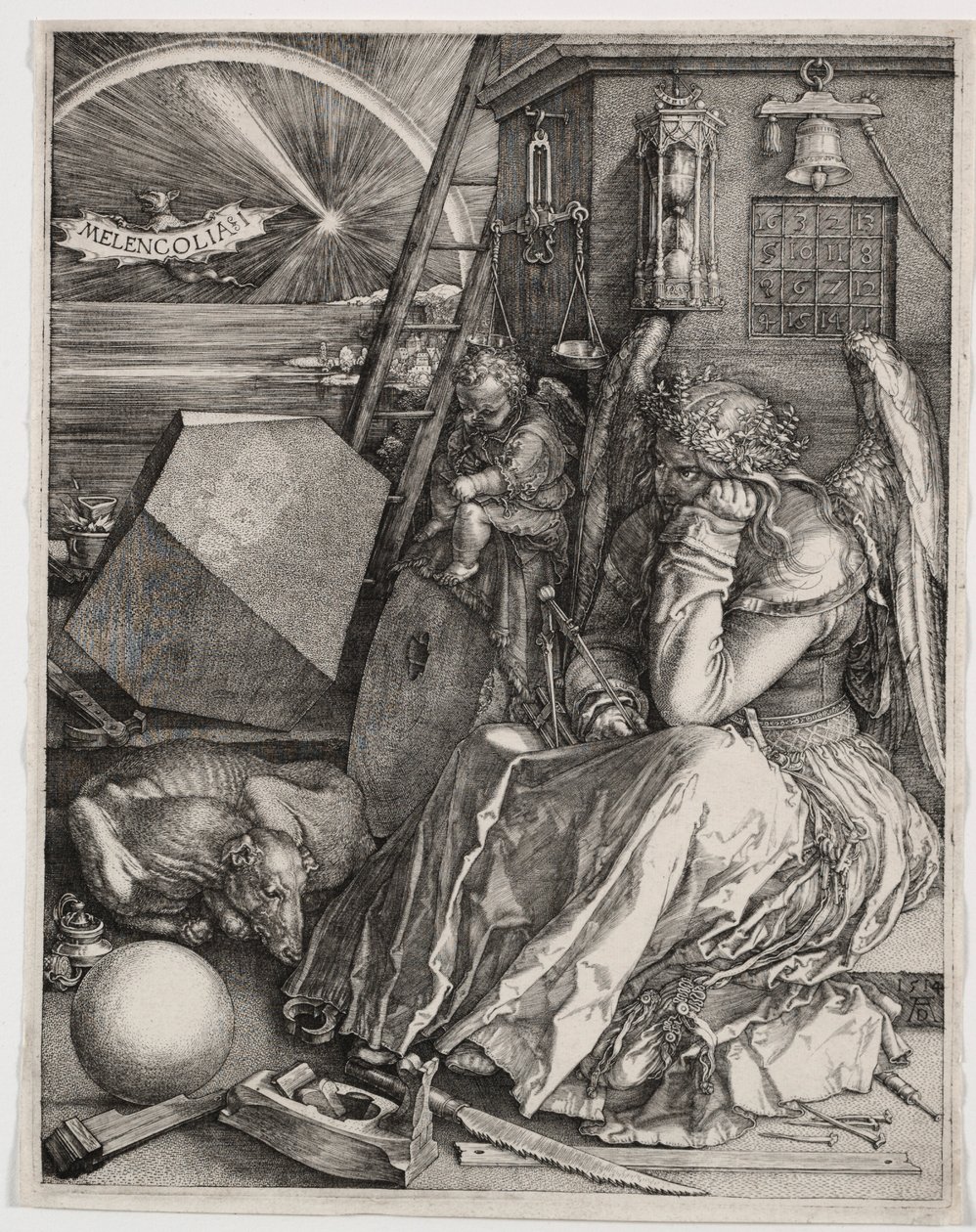 Melencolia I, 1514 by Albrecht Dürer