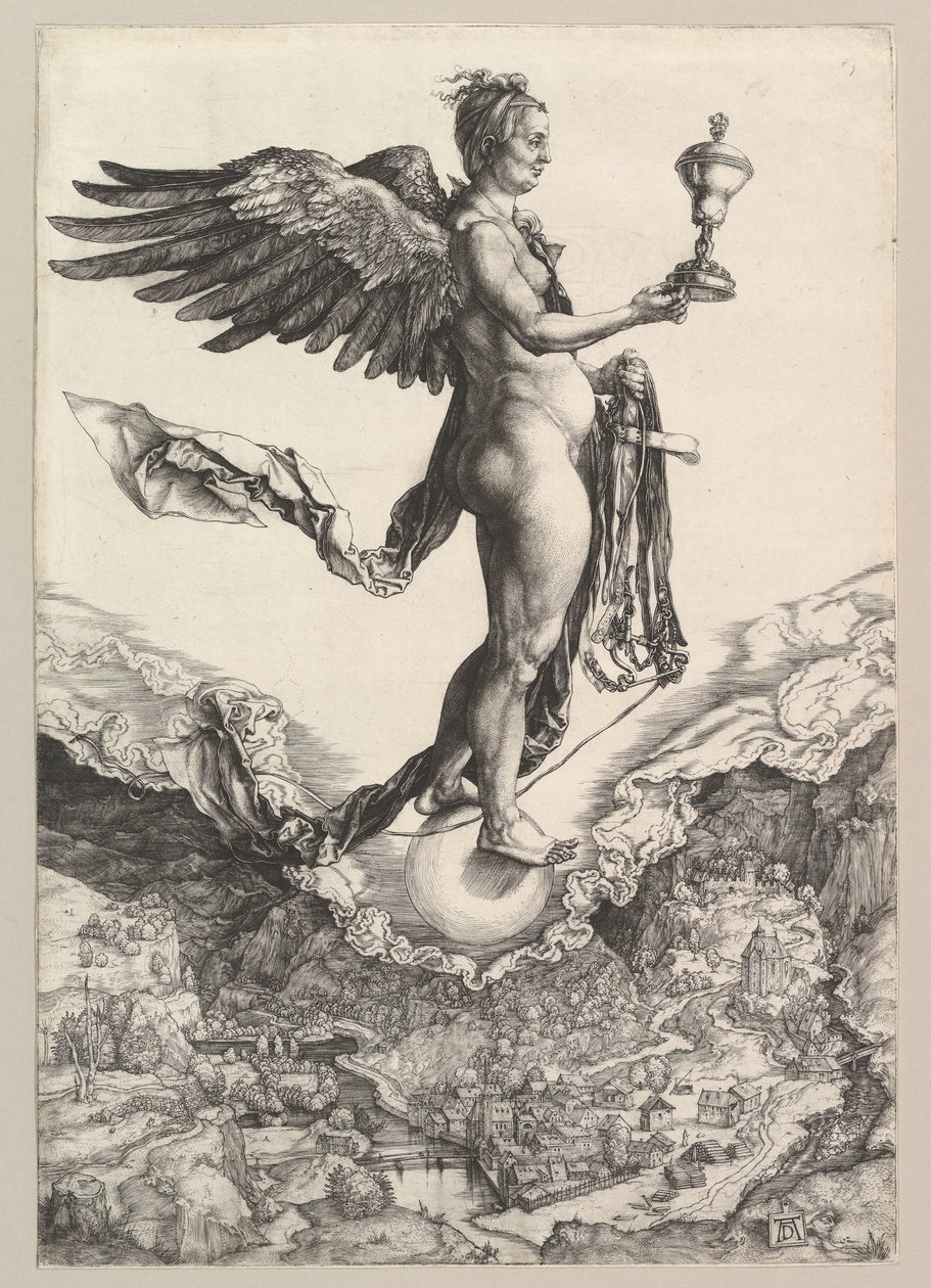 Nemesis The Great Fortune by Albrecht Dürer