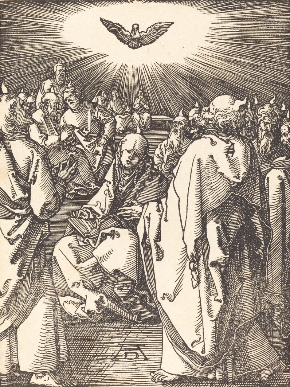 Pentecost by Albrecht Dürer