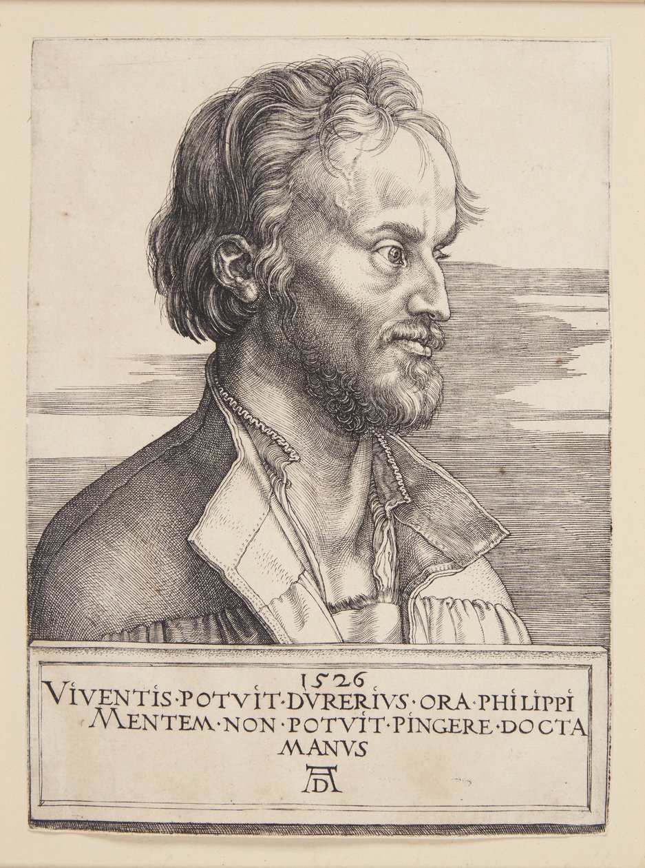 Philip Melanchthon by Albrecht Dürer