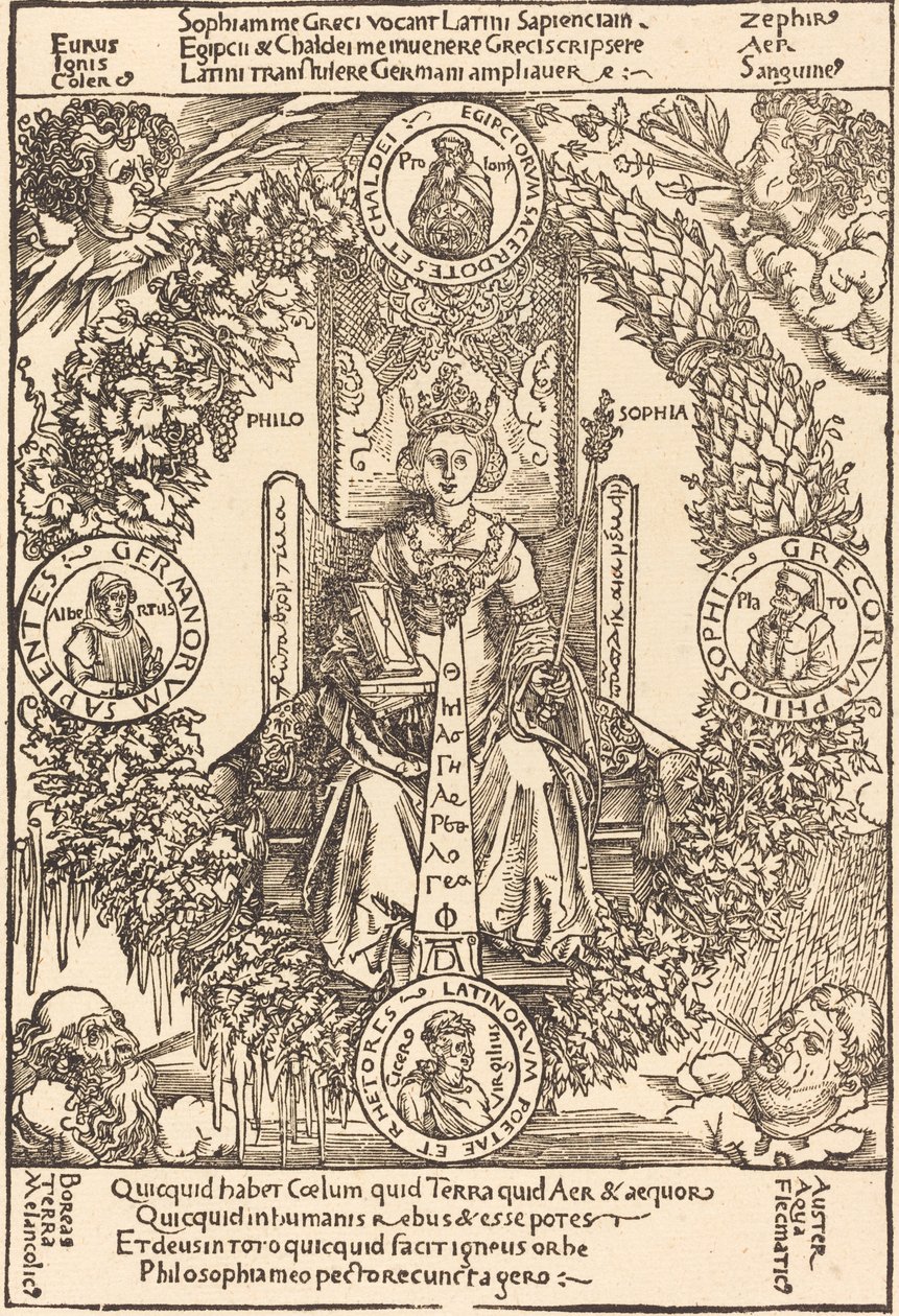 Philosophy by Albrecht Dürer
