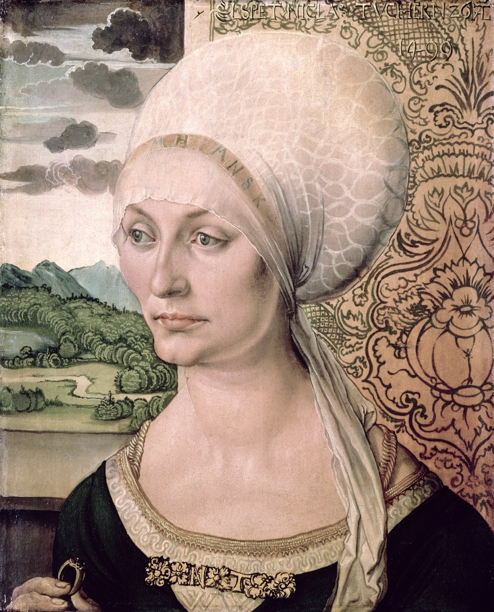 Portrait of Elsbeth Tucher by Albrecht Dürer