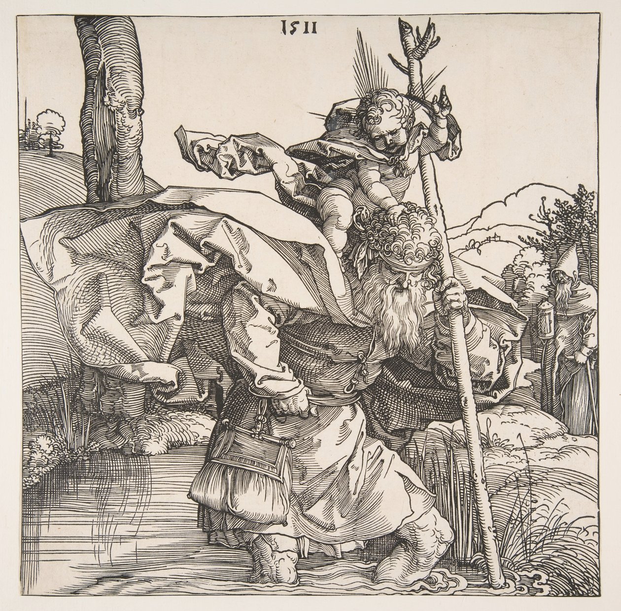 Saint Christopher, 1511 by Albrecht Dürer