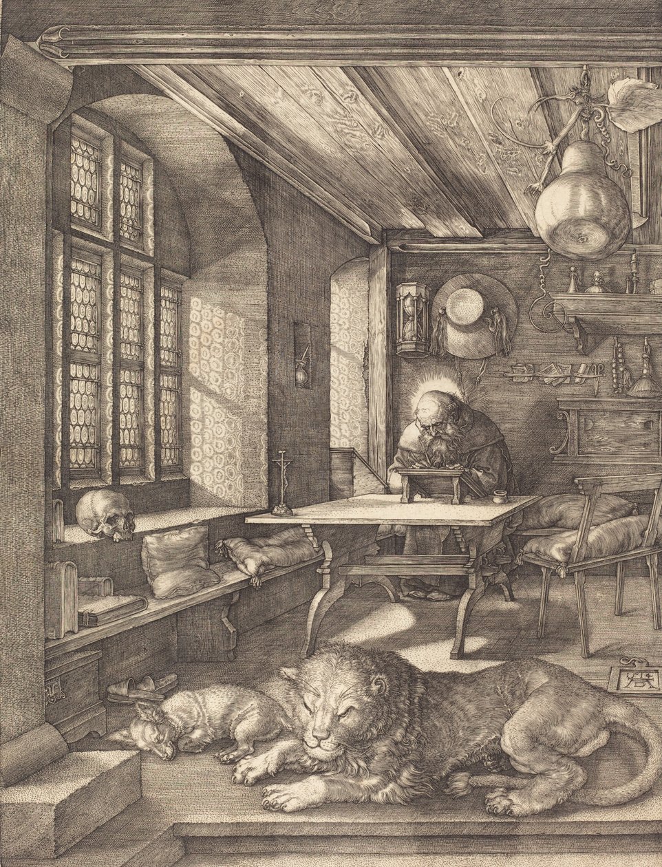 Saint Jerome in His Study by Albrecht Dürer